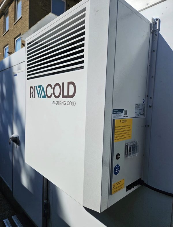 Rivacold refrigeration unit fitted to a commercial cold room